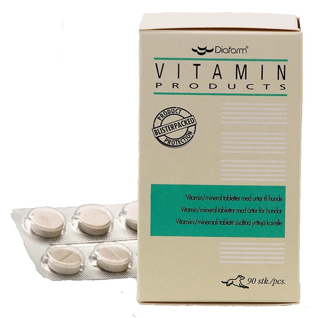 VITAMIN/MINERAL tablety s bylinkami