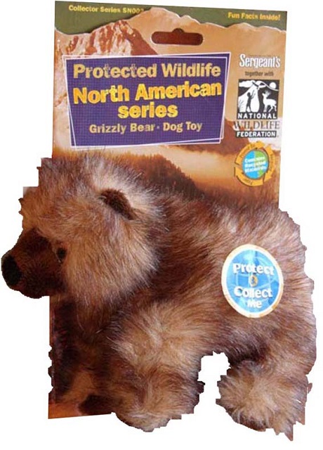 Grizzly plyš 16cm - projekt na ochranu ohrožených druhů zvířat