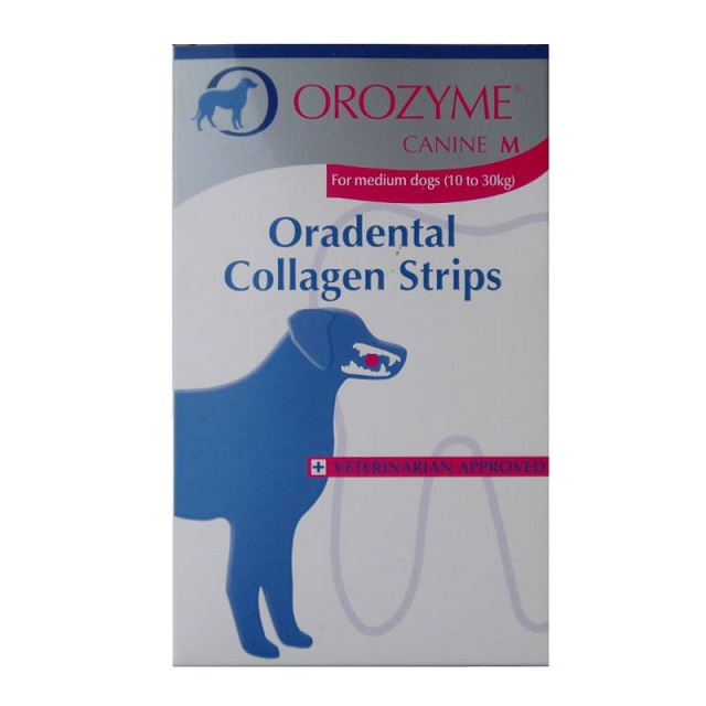 Orozyme Strips for Dogs M (10-30kg) - Click Image to Close